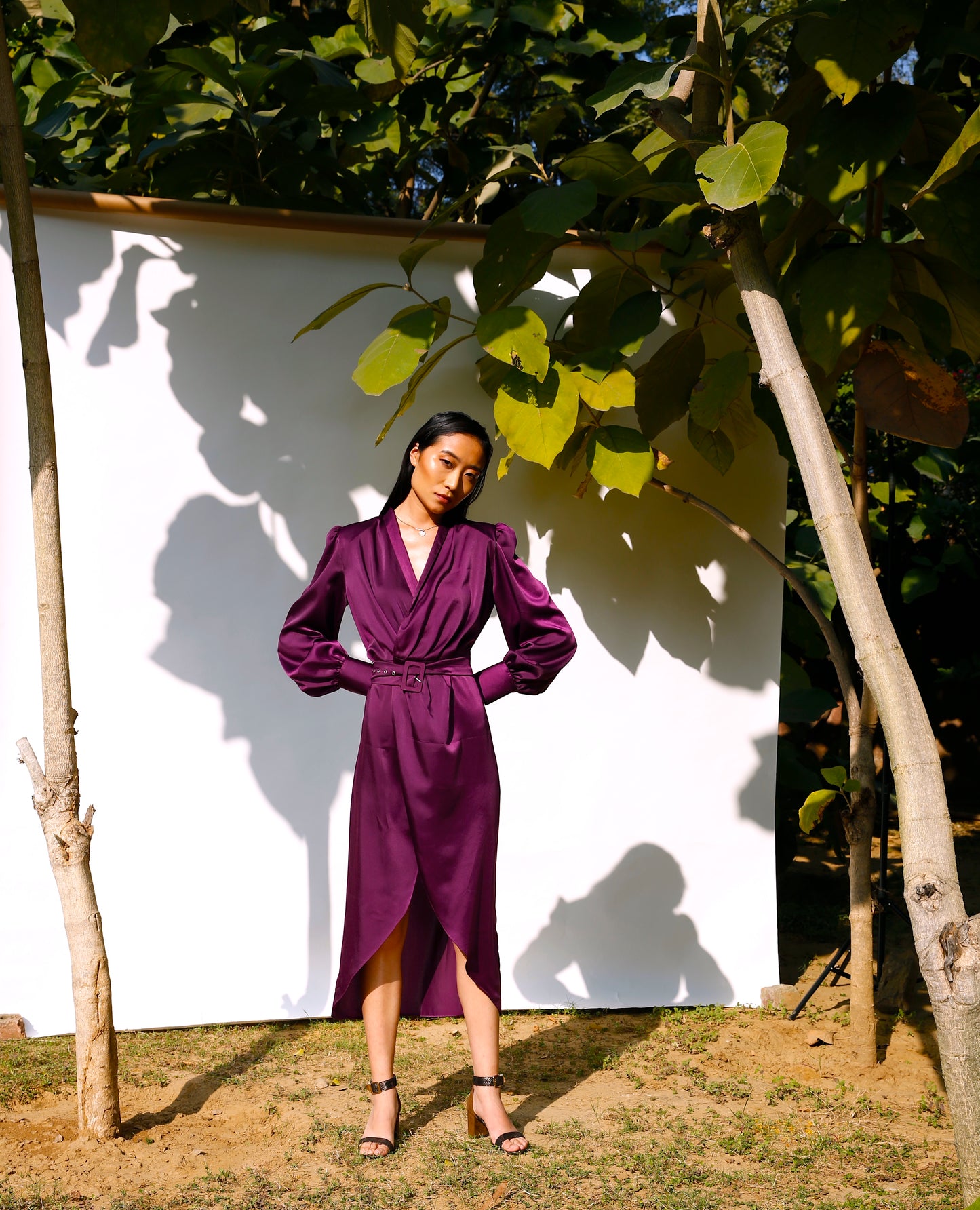 Iris Wrap Dress