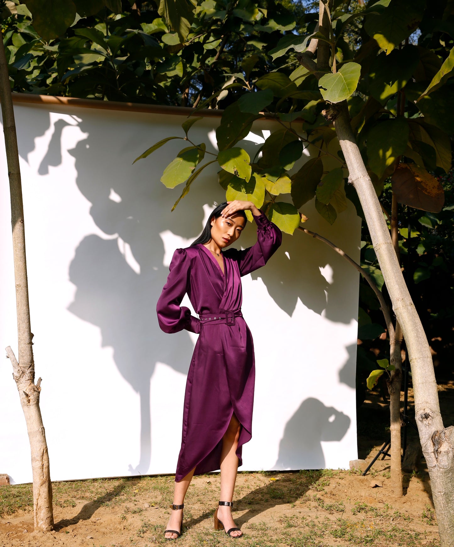 Iris Wrap Dress