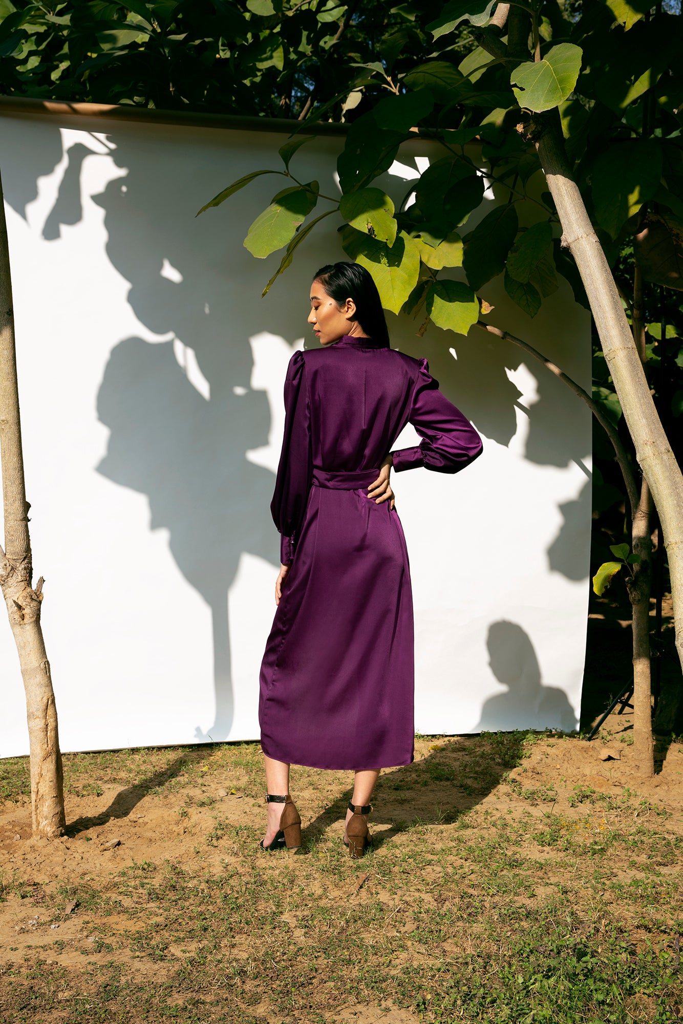 Iris Wrap Dress