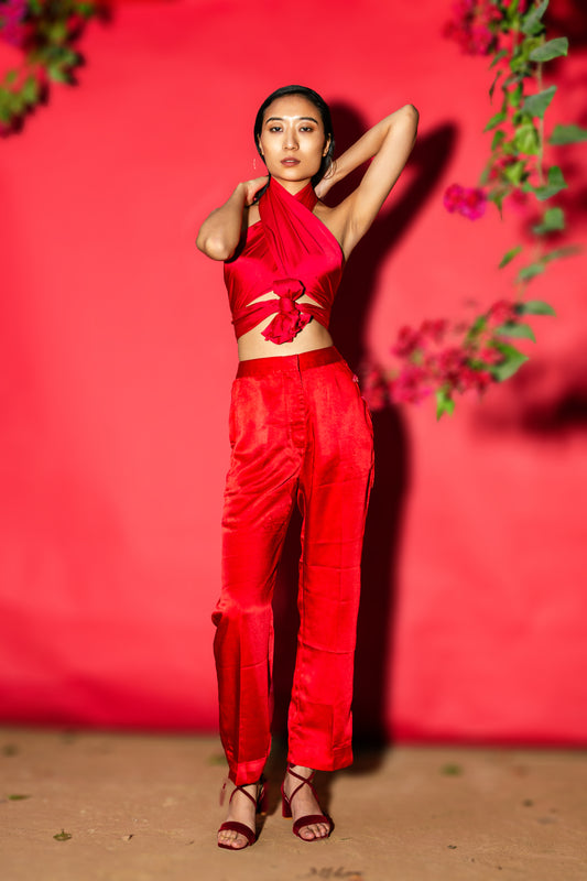 Hot Wrap-around Top